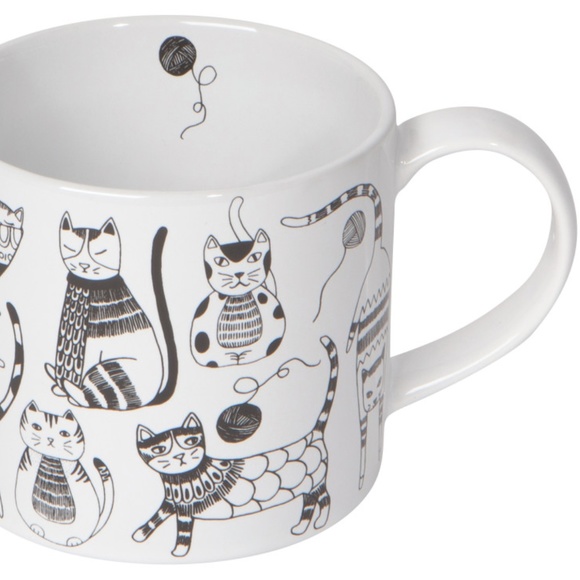 Coffee Mug in Box Purr Party NWT 14 oz Cats - Picture 3 of 3
